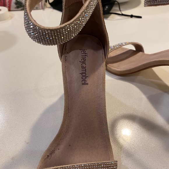 Jeffery Campbell sparkly heels. Size 7. - Picture 3 of 3